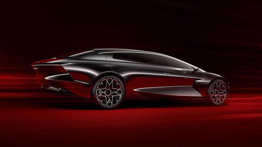 Эскиз Aston Martin Lagonda Vision Concept 2018 года  (фото 3 из 28)